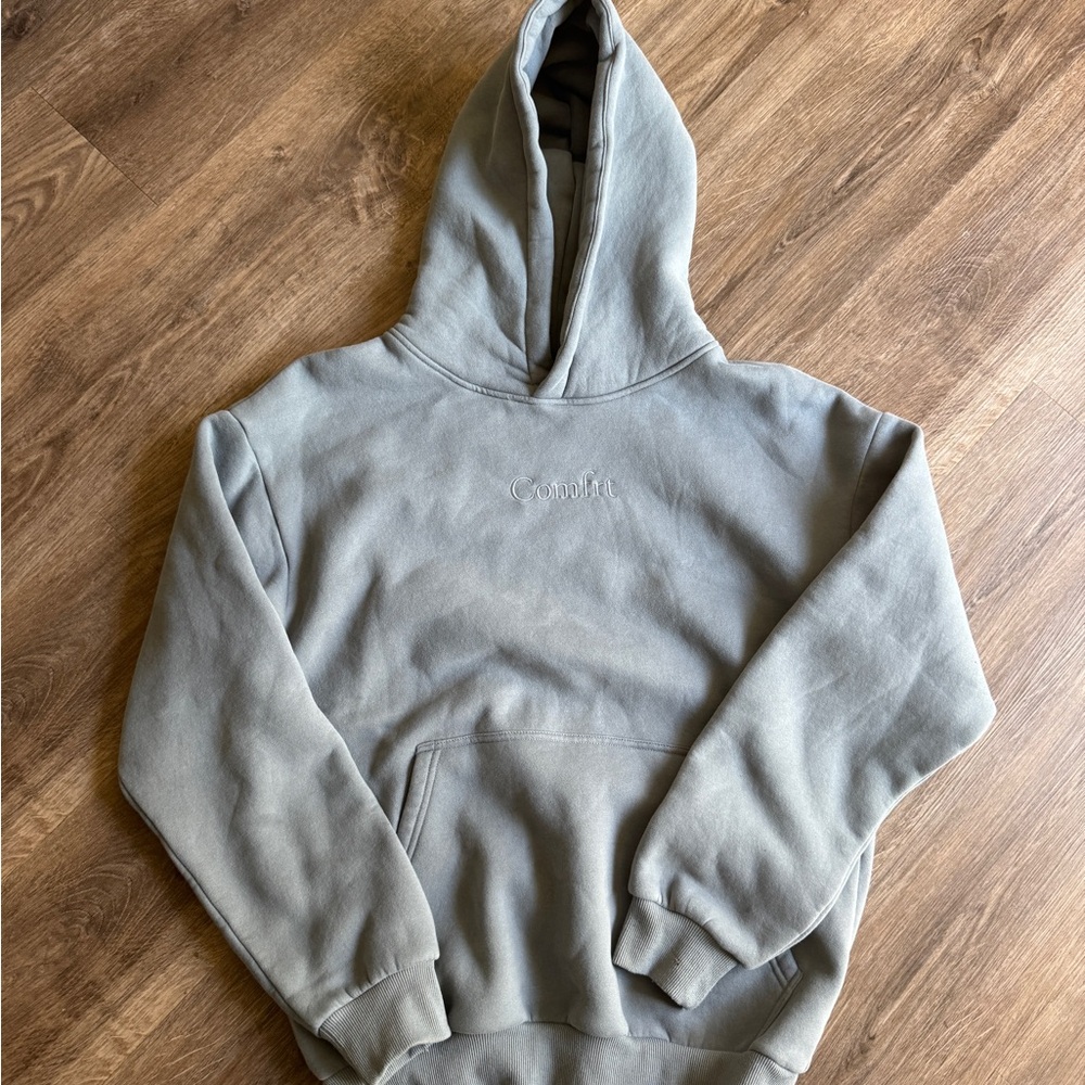 Comfort Blue/Gray Hoodie Size S